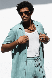 Ensemble pour homme de qualité pas cher parfait pour l'été.