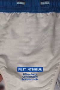 Vidéo filet intérieur Nisos. Maillot de bain pour homme. Filet confortable, ultra doux, et ressenti soi, pour aucun irritation.